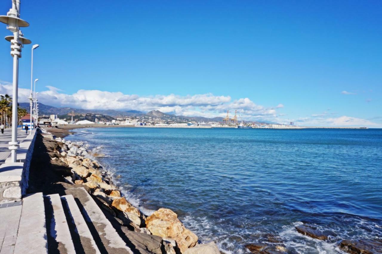 Modern & Stylish Loft With Breathtaking Views Free Wifi - Close To The Sea Málaga Eksteriør billede